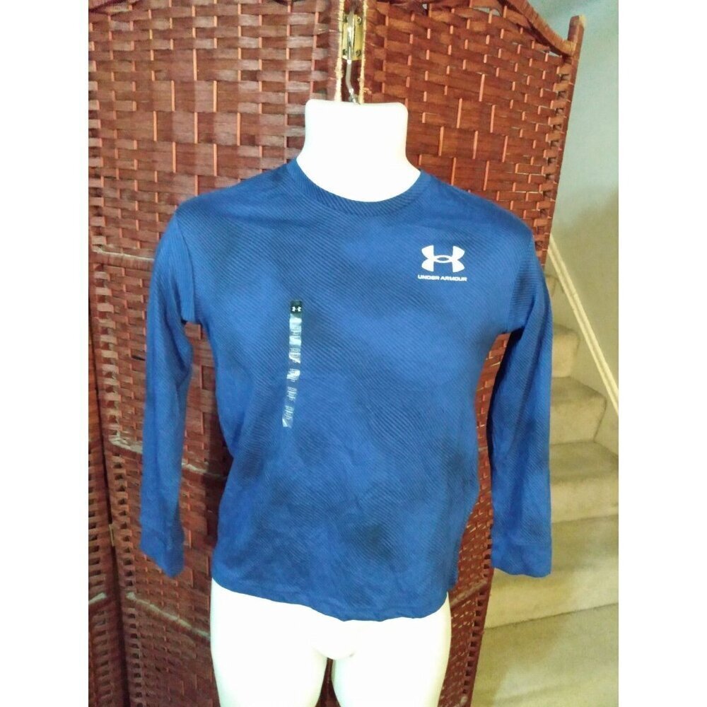NWT Under Armour Long Sleeve Shirt Youth Boys Medium Loose Fit Athletic